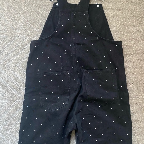 WeWoreWhat sparkle overalls - Picture 5 of 6